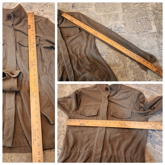 James Perse green sweater jacket. Size 1 or small - Picture 16 of 16